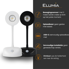 LuminaFlex - 360° Draadloos Multilamp - Wit